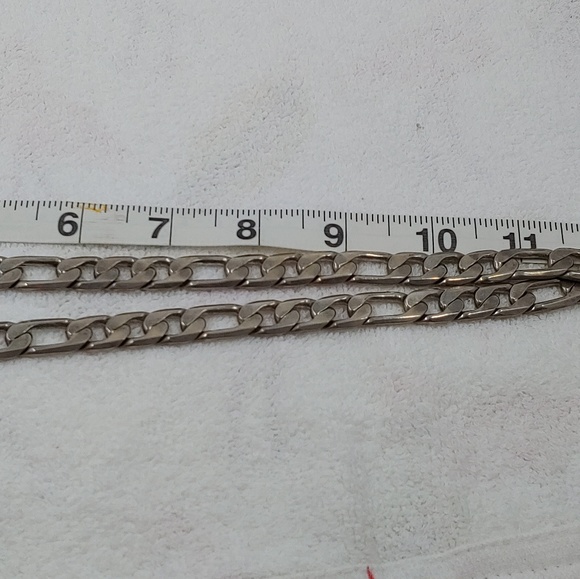 24" 925 Sterling Silver Chain Necklace Unisex - Picture 6 of 7